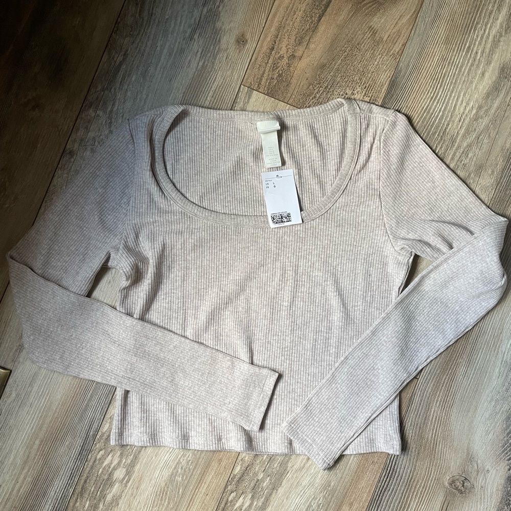 H&M Cropped Long Sleeve